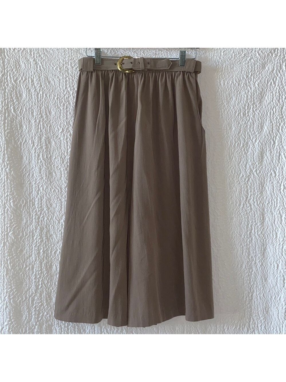 Briggs New York High Rise Wide Leg Capri Pants